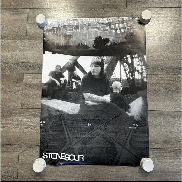 Vintage Stone Sour Y2K Poster Corey Taylor 24X33.5 Hard Rock Metal 2003 - Picture 1 of 3